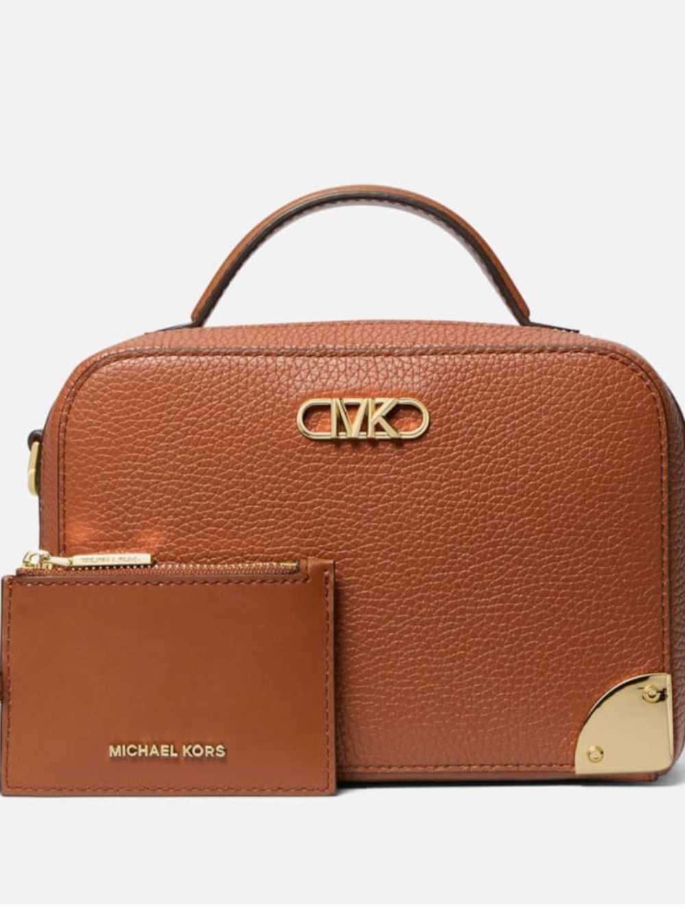 NWT Michael Kors Estelle Small Trunk Crossbody Bag